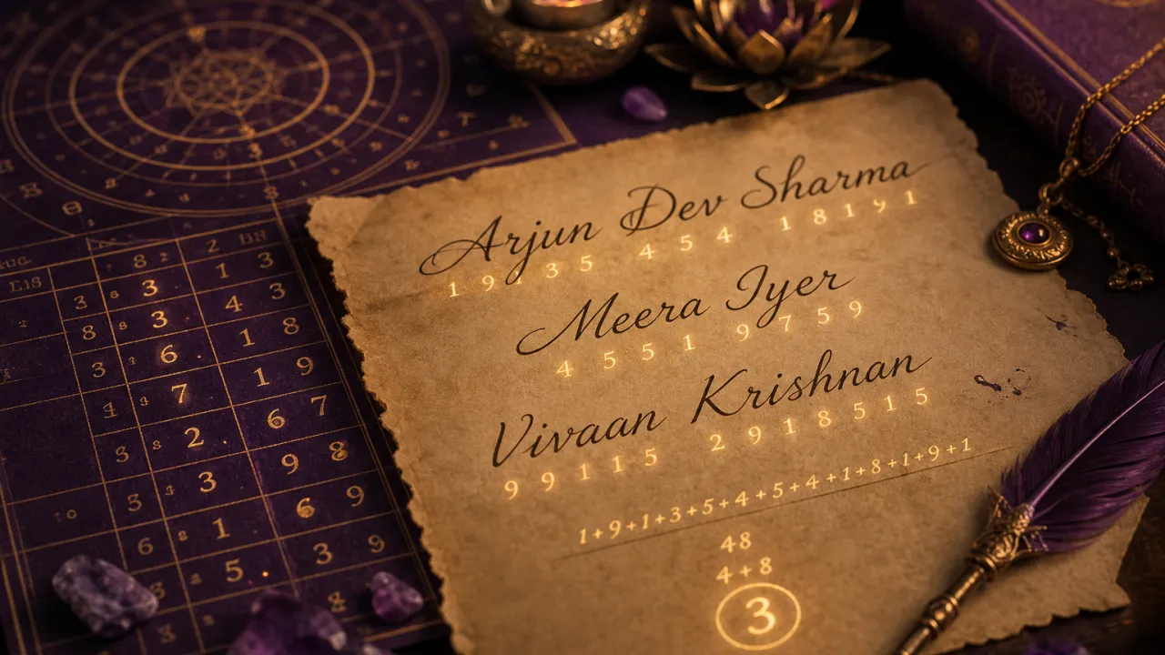 NAME NUMEROLOGY 