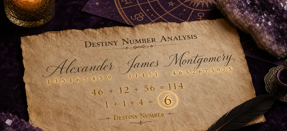 Destiny Number Analysis: Uncovering Your Life's Purpose