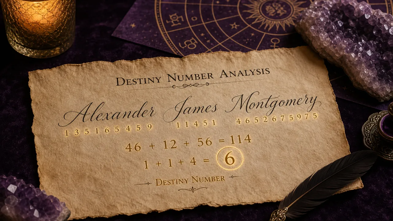 Destiny Number Analysis: Uncovering Your Life's Purpose
