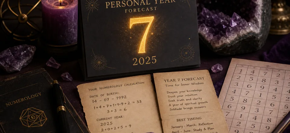 Personal Year Forecast: Planning Your Year with Numbers