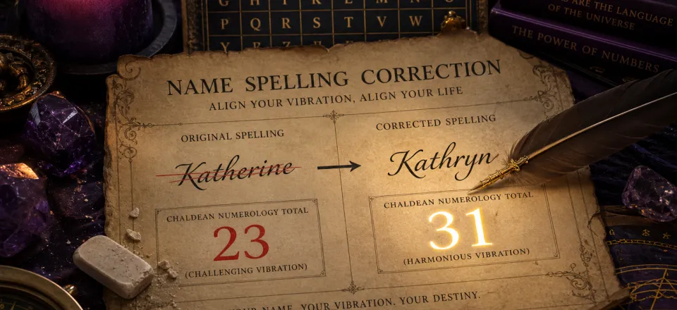 Name Spelling Correction: Aligning Your Vibration