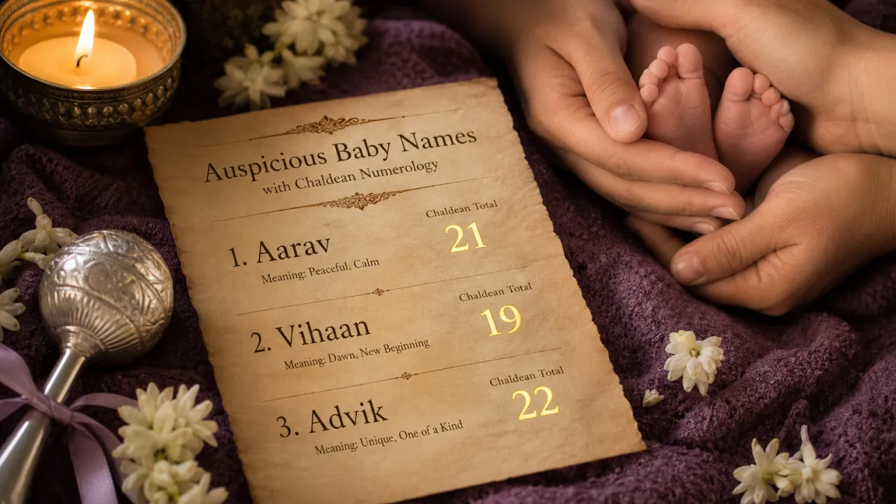 Baby Name Selection Through Chaldean Numerology